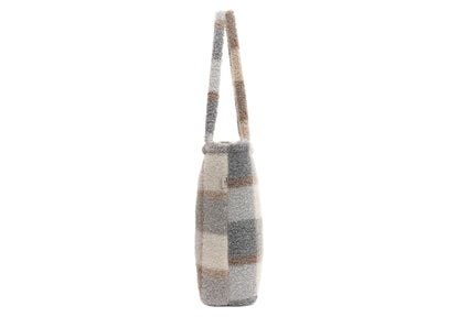 Luiertas Shopper ~ Check Boucle