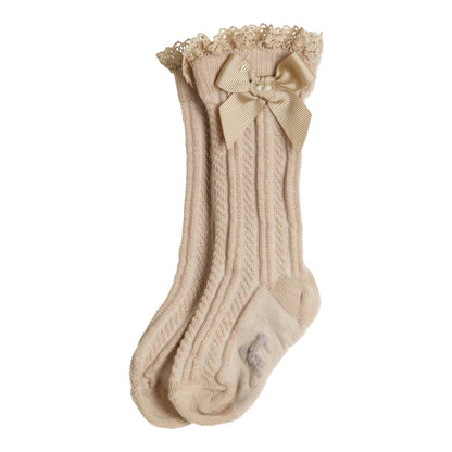 GYMP - knee socks Kite - beige