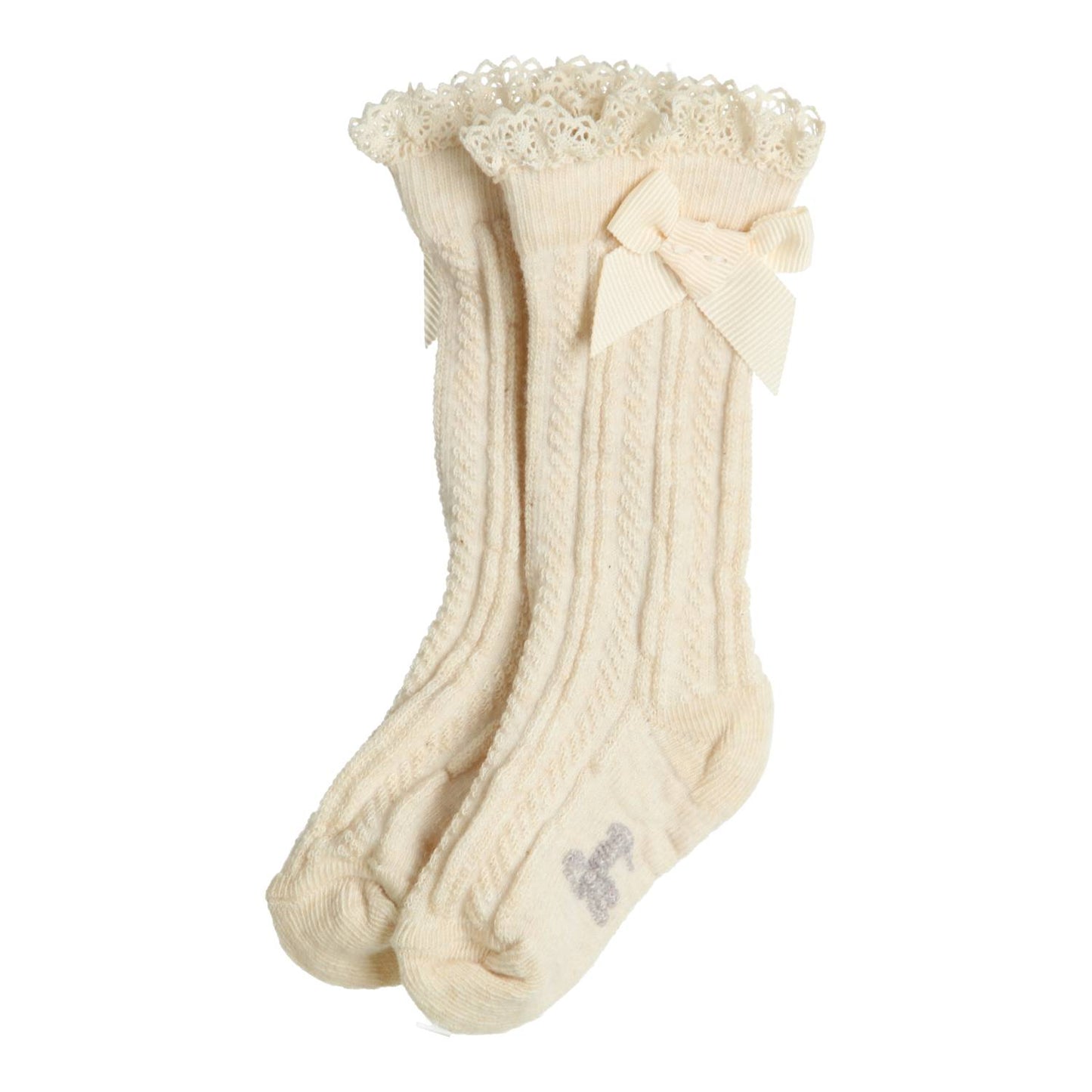 GYMP - knee socks Kite - vanilla