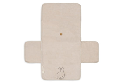 Verschoningsmat Miffy badstof ~ nougat