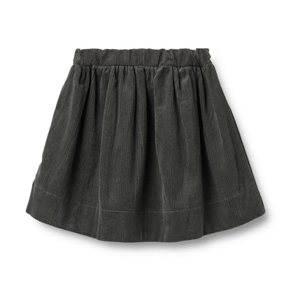 Wheat - corduroy skirt Sissi - black sea