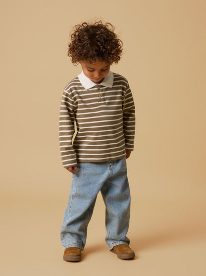 Lil'Atelier - stripe polo Limia - kangaroo
