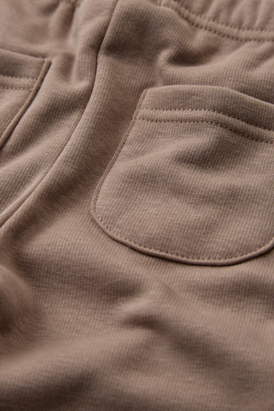 Hust & Claire - fleece legging - biscuit