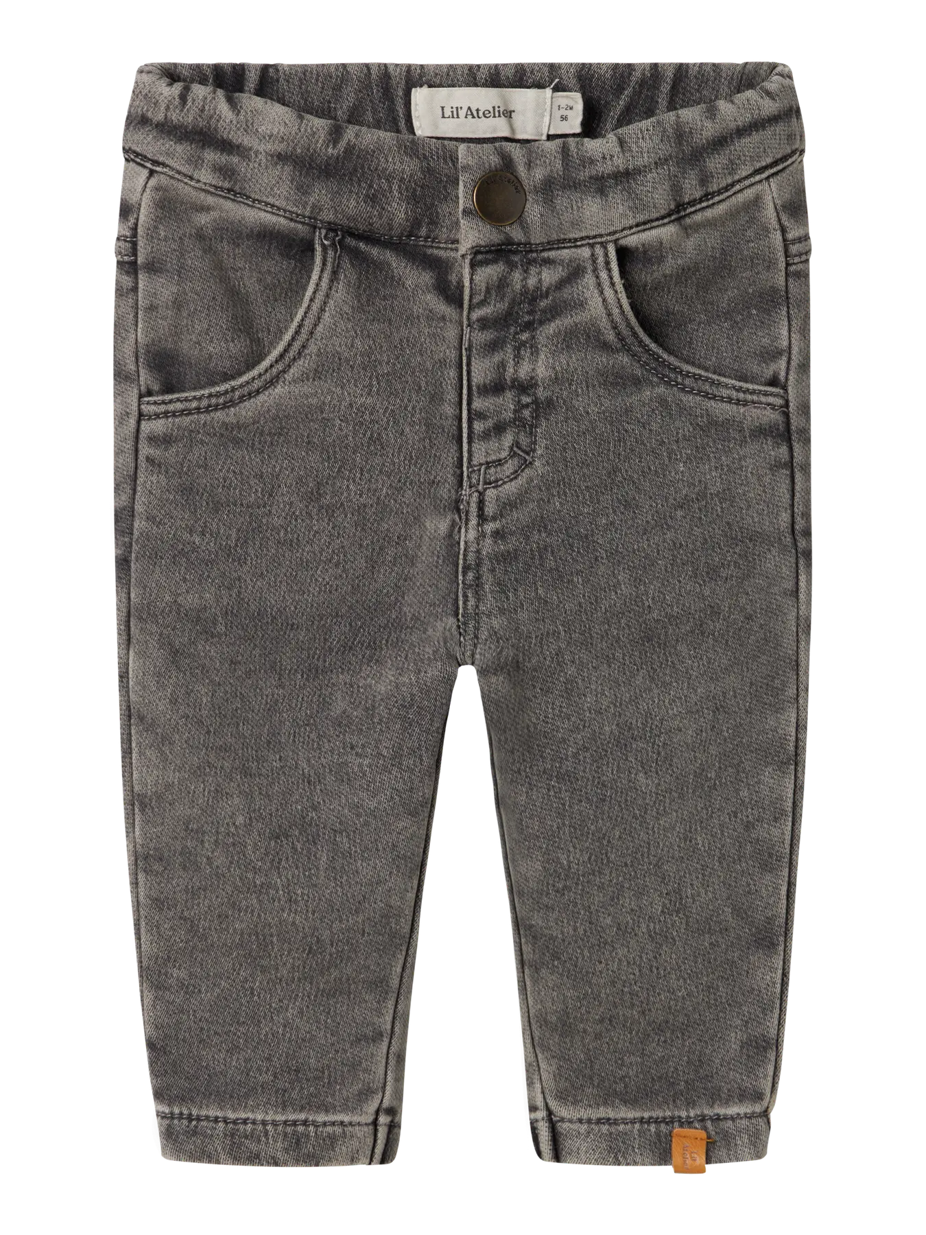 Lil'Atelier - loose jeans baby - medium grey denim
