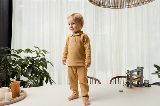 UAUA - jogger long - camello