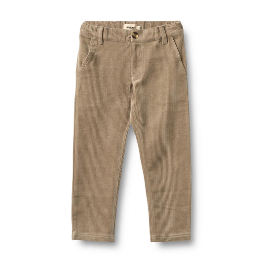 Wheat - corduroy pants Hugo - stone grey