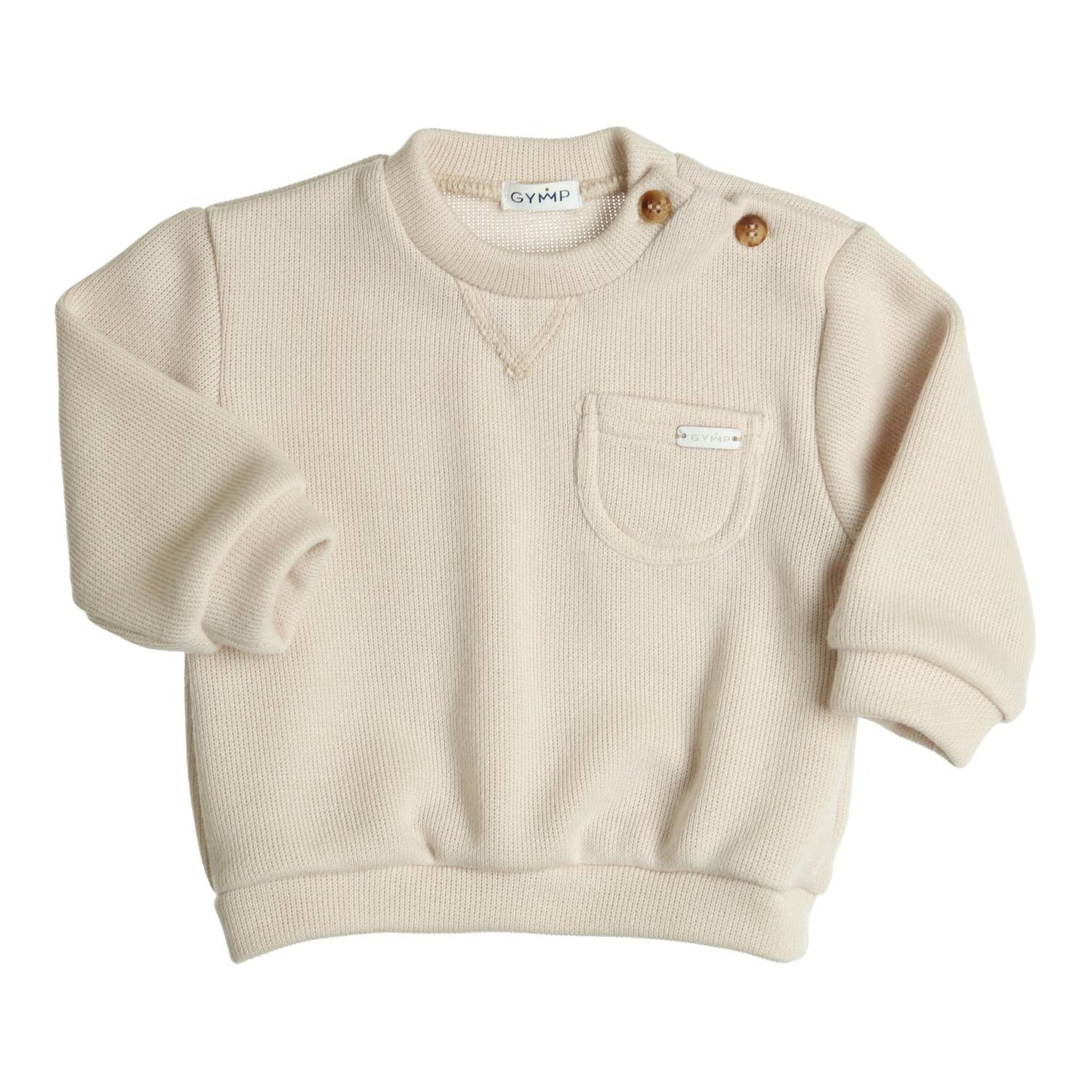 GYMP - sweater Abel - ecru