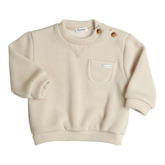 GYMP - sweater Abel - ecru
