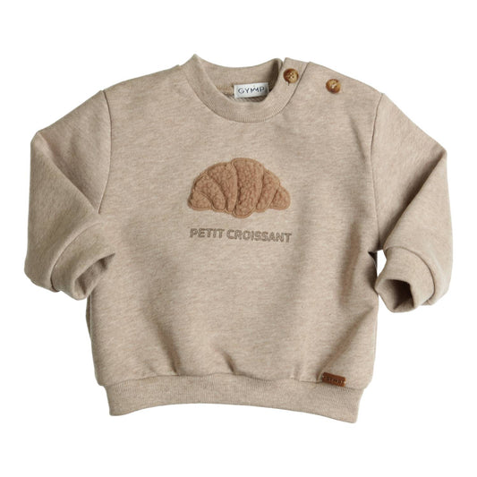 GYMP - sweater Hibbo croissant - beige