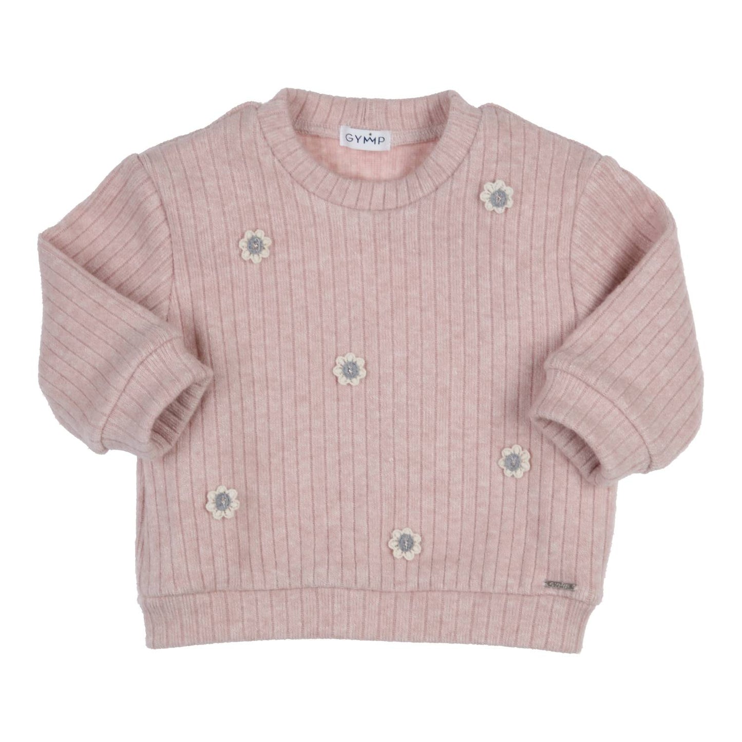 GYMP - pullover Roza - old rose flower