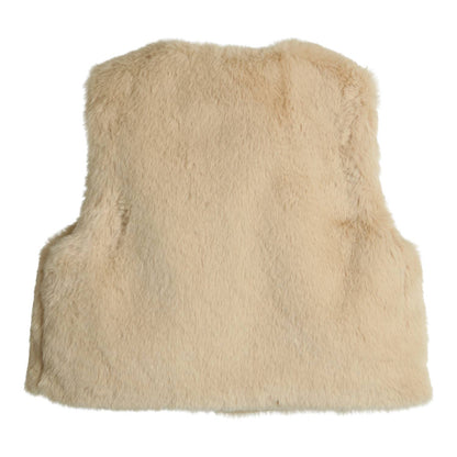 GYMP - gilet Polla bow - beige