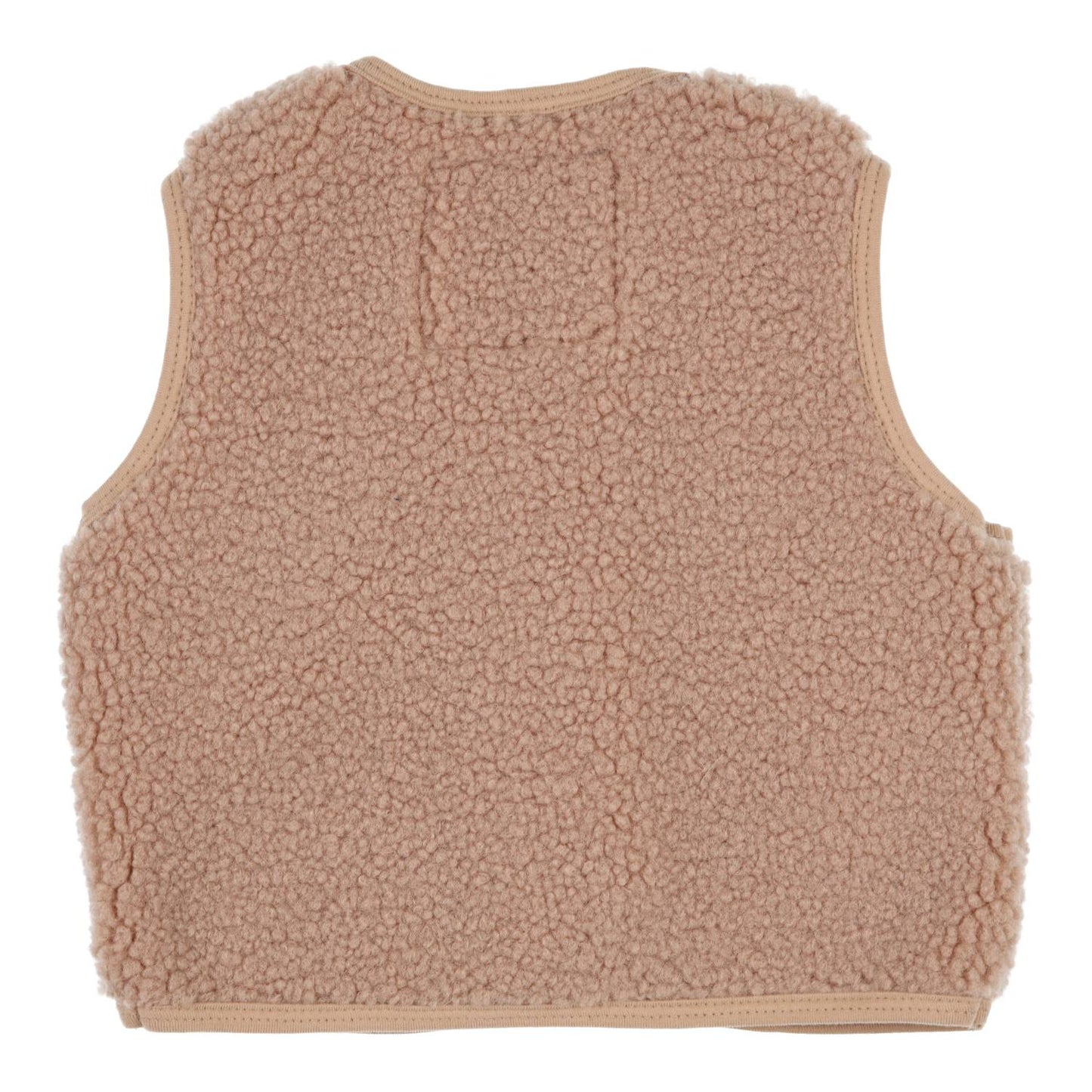 GYMP - teddy gilet Boston - beige
