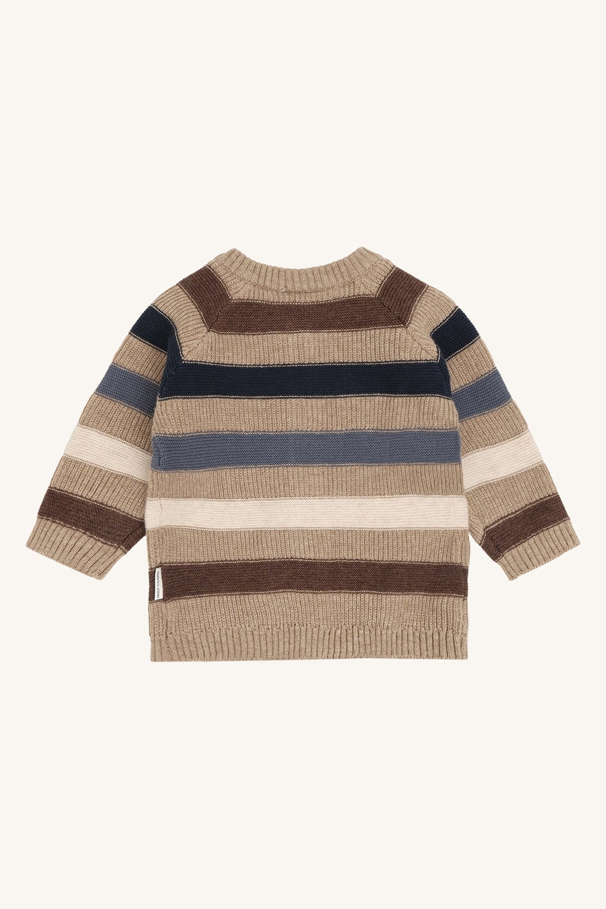 Hust & Claire - cardigan Call - biscuit stripe