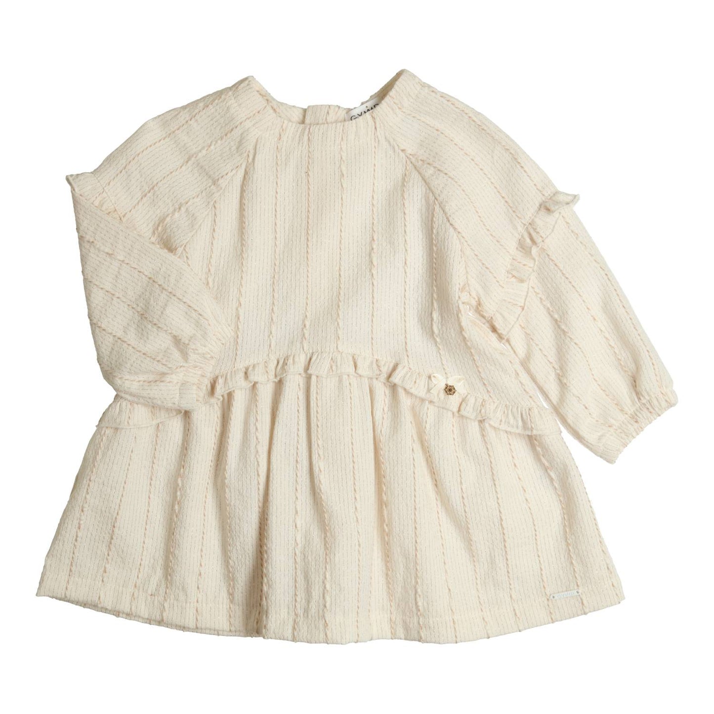 GYMP - dress Rafaela - ecru gold
