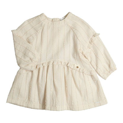 GYMP - dress Rafaela - ecru gold