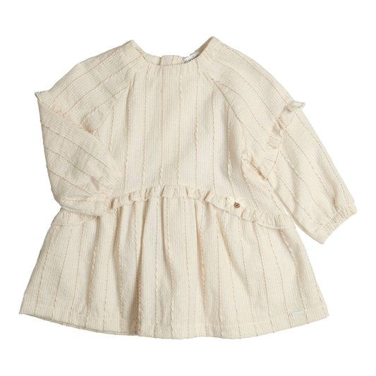 GYMP - dress Rafaela - ecru gold