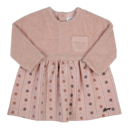 GYMP - dress Inga - old rose flower