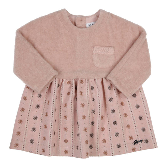 GYMP - dress Inga - old rose flower