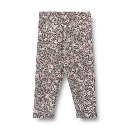 Wheat - legging Jules - purple stone flowers