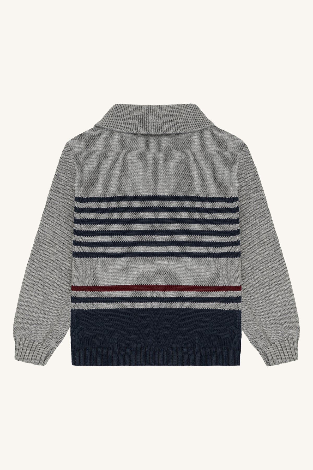 Hust & Claire - pullover Pelle - grey melange