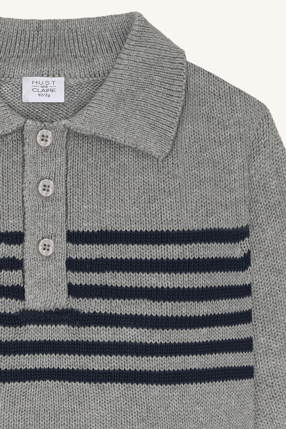 Hust & Claire - pullover Pelle - grey melange