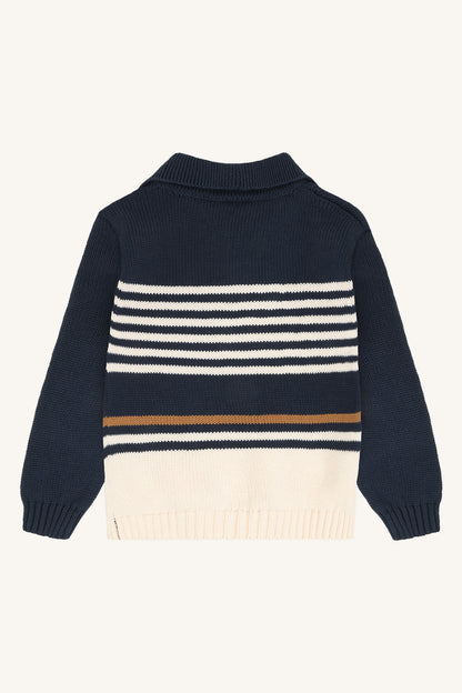 Hust & Claire - pullover Pelle - blues