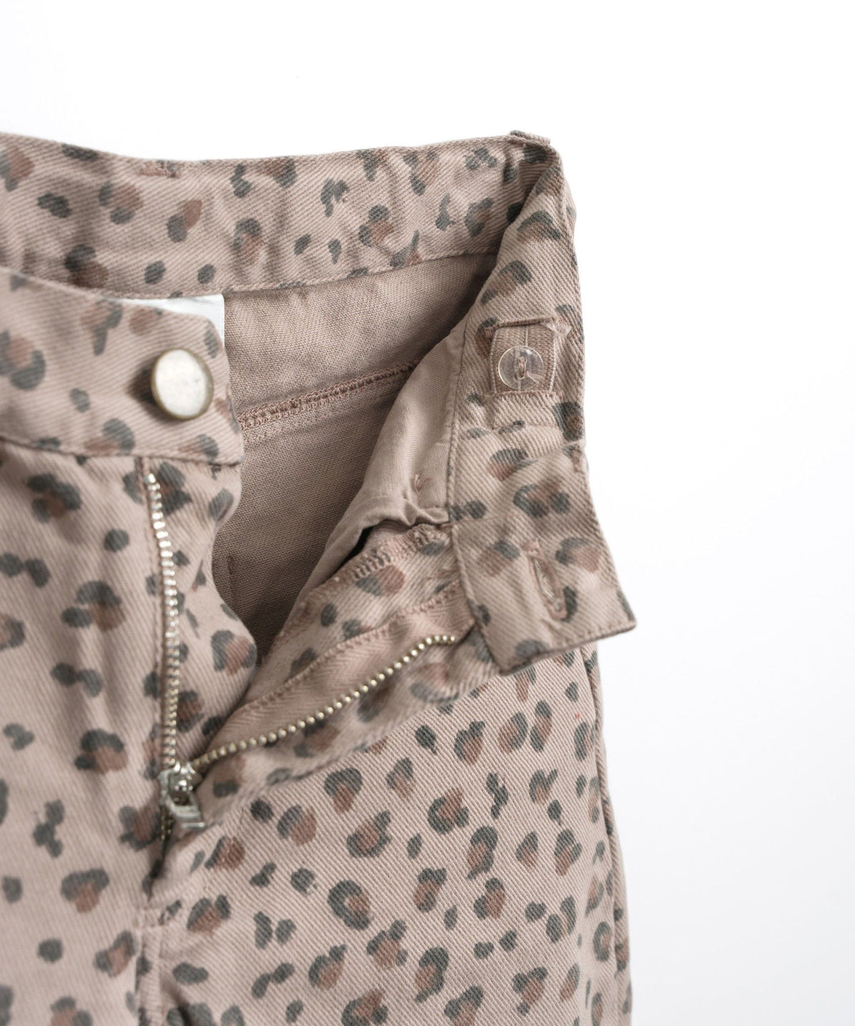 Play Up - twill pants wide fit - animal print