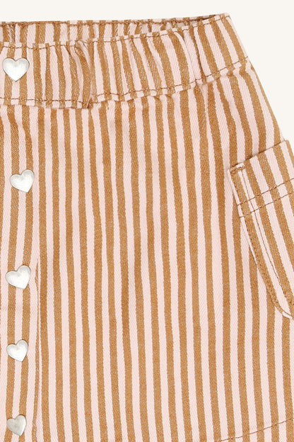 Hust & Claire - skirt Nanna - chipmunk stripe