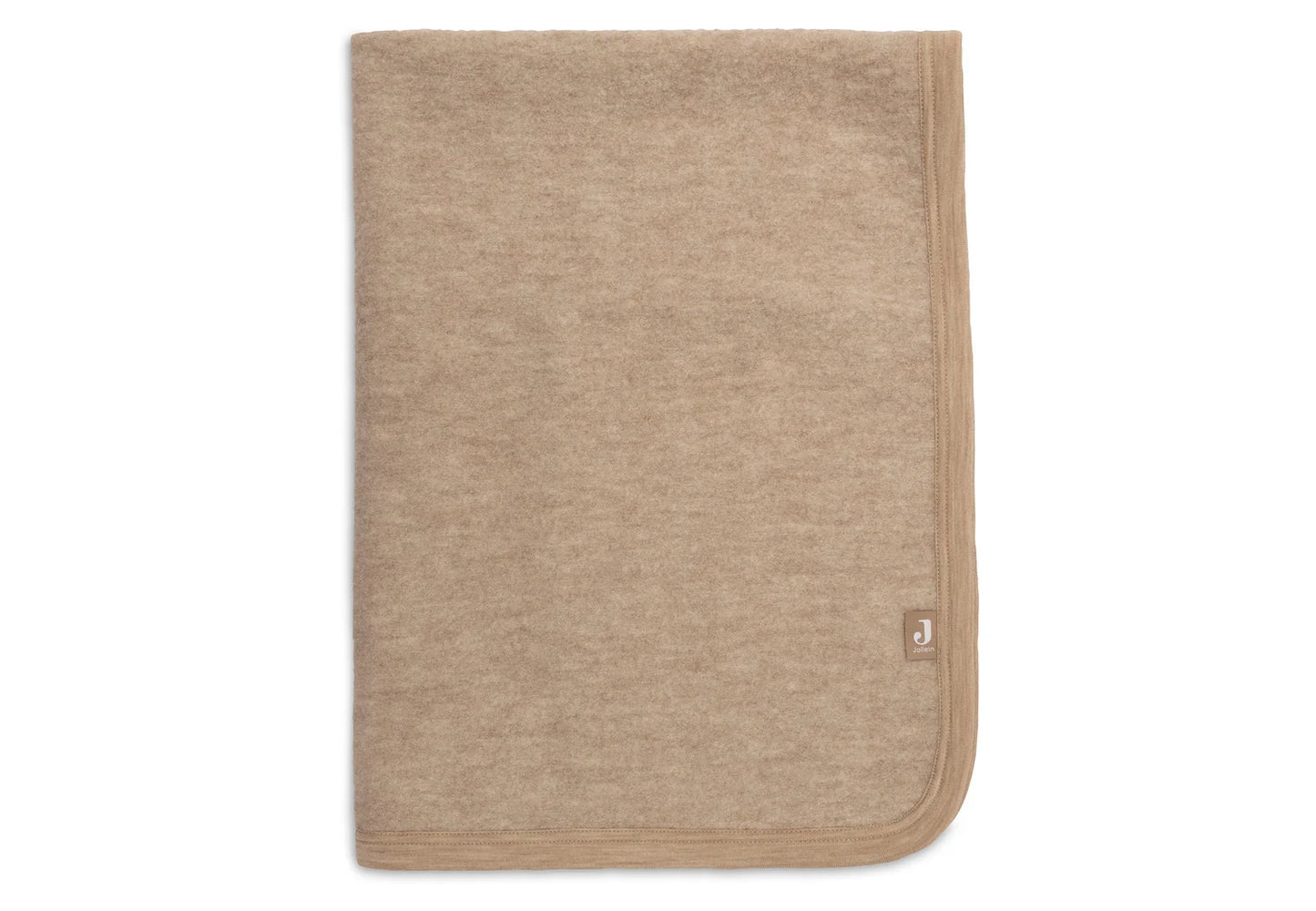 Jollein - merino wool felted blanket crib - natural