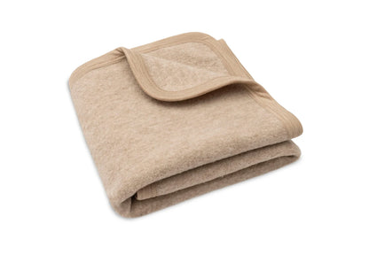 Jollein - merino wool felted blanket crib - natural
