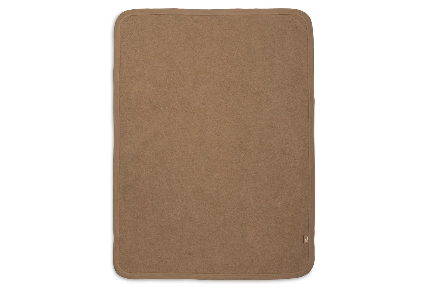 Jollein - merino wool felted blanket crib - dark hazel