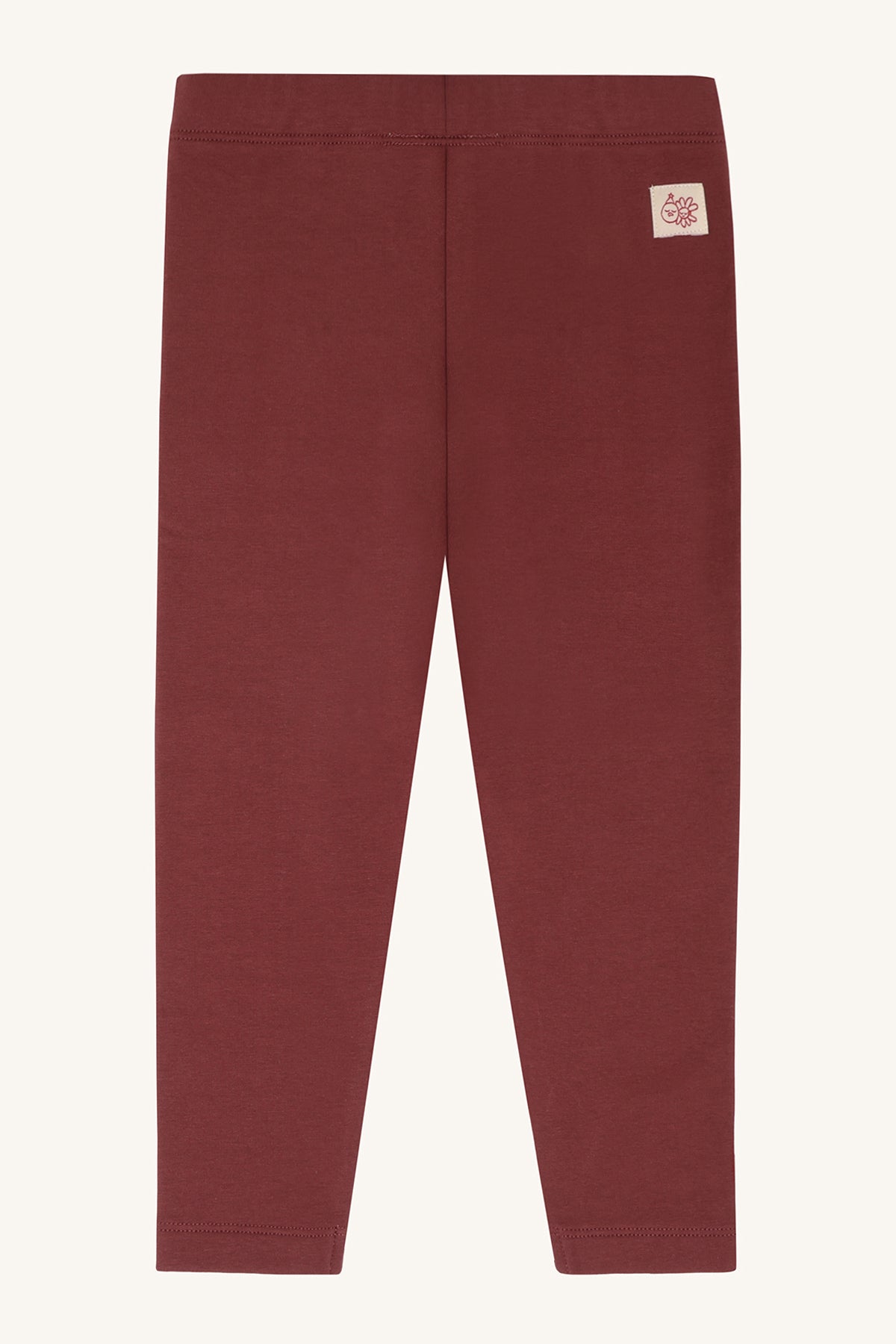 Hust & Claire - legging Lisa brushed - maroon red