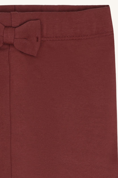 Hust & Claire - legging Lisa brushed - maroon red