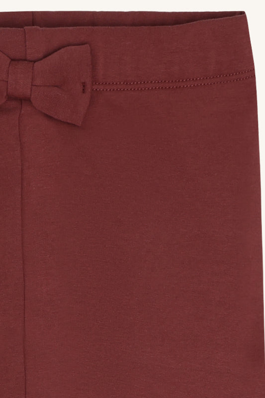 Hust & Claire - legging Lisa brushed - maroon red