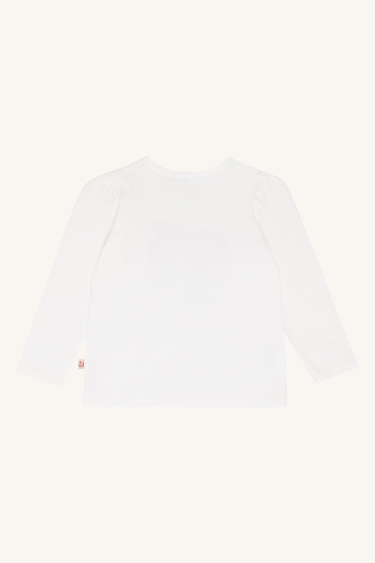 Hust & Claire - longsleeve Alma heart - ivory