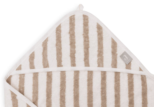 Badcape stripe terry - olive green