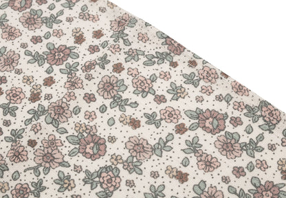 Hydrofiele washandjes Retro Flowers (3 stuks)