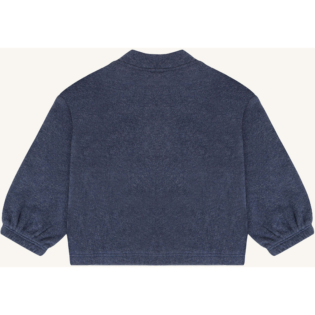 Hust & Claire - sweater Sigurt fine knit - vintage indigo