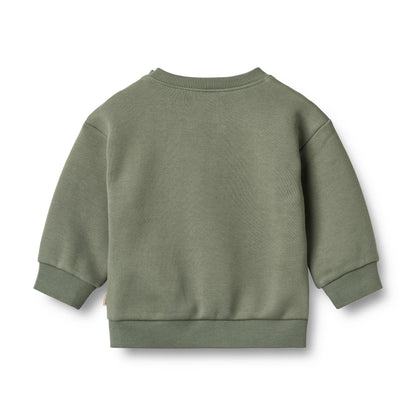 Wheat - sweatshirt Willi - dusty green