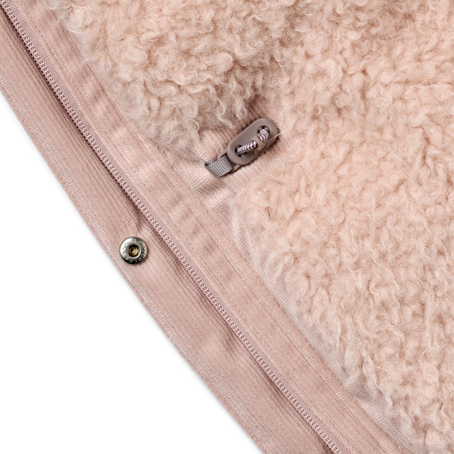 Wheat - puffer jack Lullu - rose powder