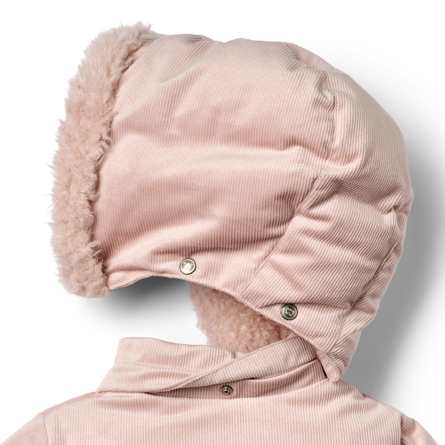 Wheat - puffer jack Lullu - rose powder