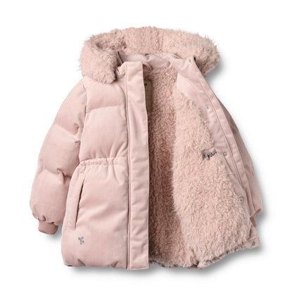 Wheat - puffer jack Lullu - rose powder