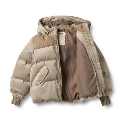 Wheat - puffer jacket Mads - grey stone