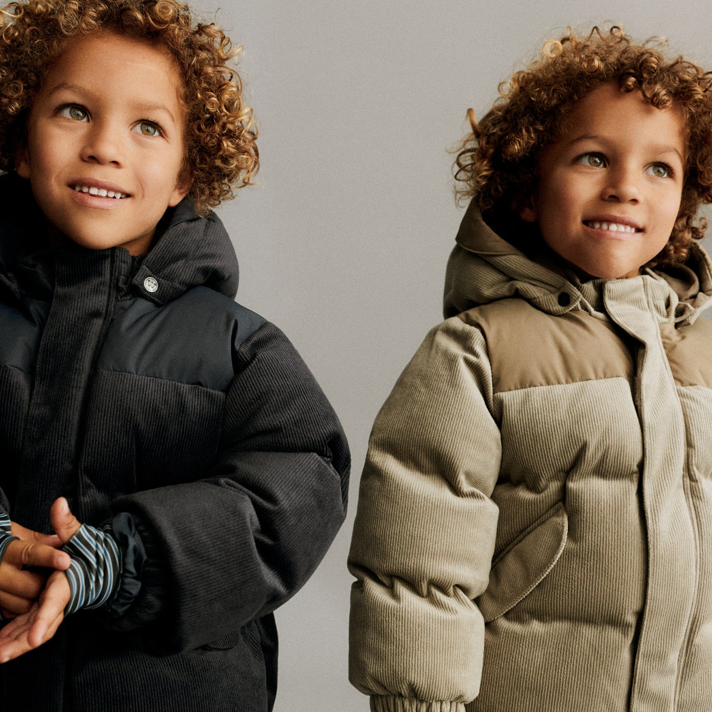 Wheat - puffer jacket Mads - grey stone