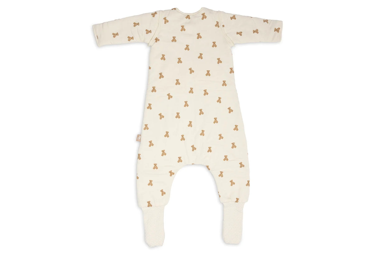Jollein - slaapzak met voeten en afritsbare mouwen - Mini Teddy Bear