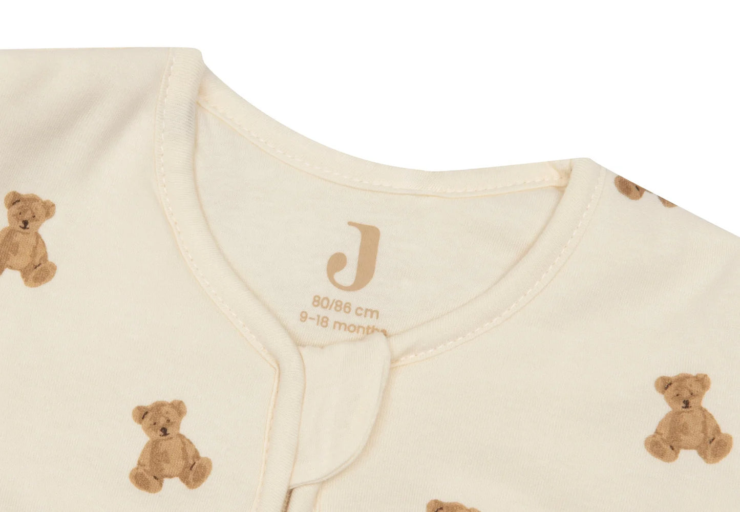 Jollein - slaapzak met voeten en afritsbare mouwen - Mini Teddy Bear