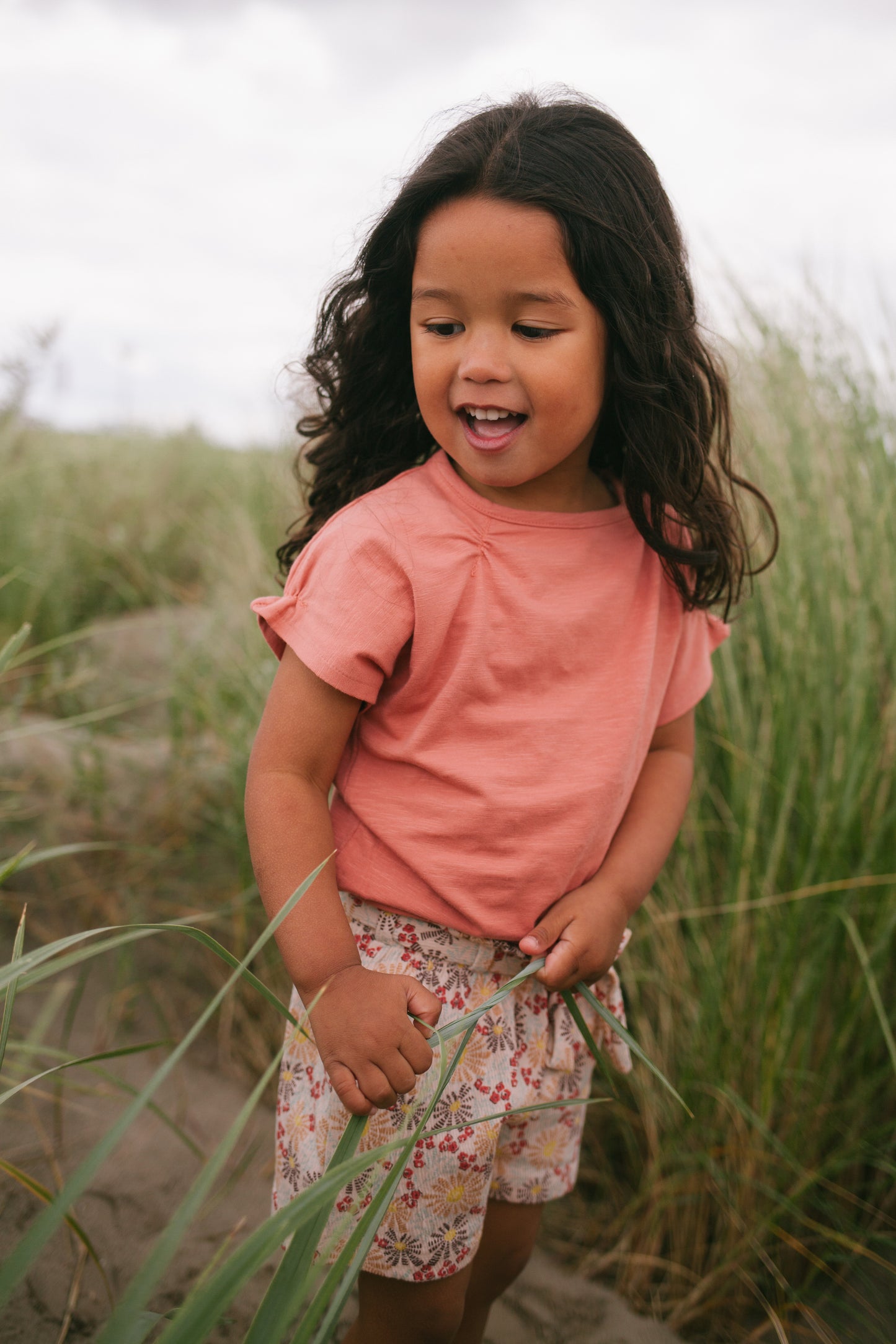 Riffle Amsterdam - t-shirt Jill - coral pink