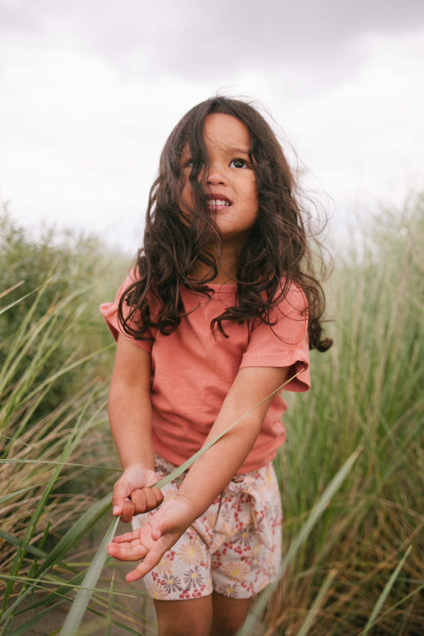 Riffle Amsterdam - t-shirt Jill - coral pink