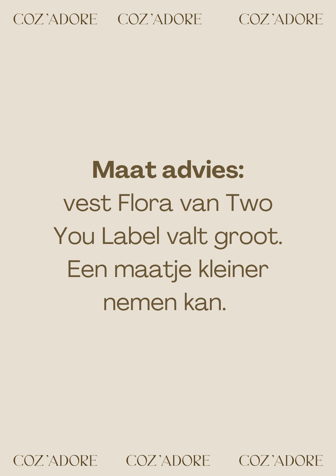 Two You Label - flora cardigan - oat