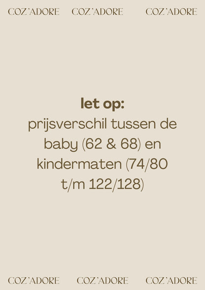 Baje Studio - knitted shortsleeve Frain - white coconut